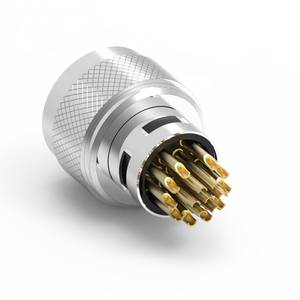 Connecteur femelle M12 à code A 17 broches étanche IP67 moulé avec câble, modèle WP-17F2-09-11 – Produit premium dans la catégorie Connecteurs - Product Image 2