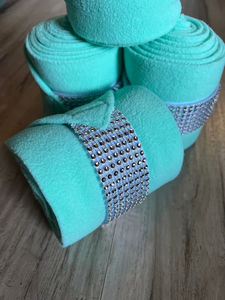 2026 Customized Equestrian Horse Polo Wraps Fleece Stable <b>Bandages</b> <b>Elastic</b> Leg Support Wraps for Horse Care - Product Image 4