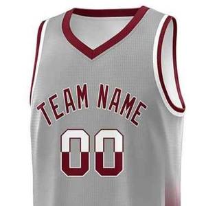 Jersey de Baloncesto para Hombre, Nuevo, a la Moda, de Alta Calidad, Transpirable, con Logotipo/Colores Personalizados, Precio Económico OEM, Jersey de Baloncesto Masculino de Tendencia - Product Image 3