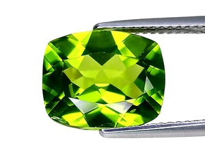 Piedra Preciosa de Peridoto Verde Natural, Corte Cojín, Peridoto Suelto de Pakistán para la Creación de Joyas, Diseño de Anillo y Colgante - Product Image 3