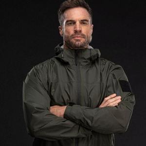 Chaqueta Cortavientos de Lona Personalizada de Alta Calidad para Hombre, Transpirable, Resistente al Viento, Informal, para Invierno - Product Image 5