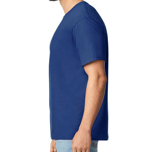 Camisetas Gráficas Estampadas de Streetwear, Camisetas Lisas de Tallas Grandes para Hombre, Camisetas con Lavado Ácido, Camisetas Vintage Personalizadas de Gran Tamaño para Hombre - Product Image 3