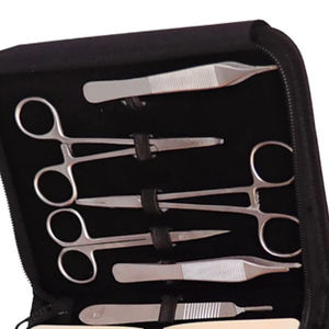 Almohadilla Grande de Acero Inoxidable con 14 Heridas Pre-cortadas para Práctica de Sutura, Kit Eléctrico para Estudiantes de Medicina/Veterinaria, Uso Hospitalario Ortopédico - Product Image 2