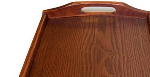 Plateau en bois artisanal avec motifs indiens traditionnels pour emballage cadeau de luxe ou décoration d'intérieur haut de gamme - Product Image 5