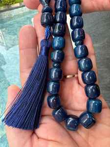 Rosario de Resina de 100 Cuentas, Moderno, para Oración Musulmana y Reflexión del Ramadán, Hecho a Mano, Colorido - Product Image 4