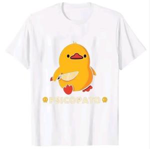 เสื้อยืดสีขาวพิมพ์ลายแบบซับลิเมชั่นสั่งทำจำนวนมาก ผ้าฝ้าย 95% สแปนเด็กซ์ 5% สำหรับงานโฆษณาส่งเสริมการขายแบบขายส่ง - Product Image 2