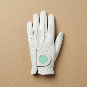 Guante de Golf Personalizado OEM para Zurdos, Cuero Cabretta, Dorso Flexible, Diseño Perforado, Ajuste Cómodo, Marca Privada, Deportivo - Product Image 1