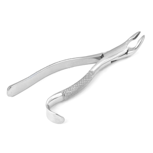 คีมถอนฟันแบบแมนนวลของอเมริกา หมายเลข เครื่องมือถอนฟันกรามบน 85A สำหรับการผ่าตัดทางทันตกรรม ทำจากสแตนเลส ออกแบบตามหลักสรีรศาสตร์ - Product Image 5