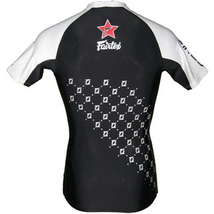 เสื้อรัดรูปแขนสั้นสำหรับการฝึกซ้อม แห้งเร็ว น้ำหนักเบา เหมาะสำหรับว่ายน้ำ เล่นเซิร์ฟ ออกกำลังกายในยิม - Product Image 2