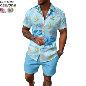 Chemise d'été décontractée à manches courtes en tissu extensible 4 directions, anti-UV UPF 50+, antibactérienne, séchage rapide, rafraîchissante et personnalisable de haute qualité - Product Image 2