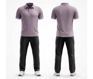 Personalized <b>Cricket</b> Uniform Full Sublimation Design | Men Women Youth <b>Cricket</b> Wears Polo Shirt and Trouser Full Team Outfit - Product Image 3