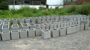 Macetas de arcilla de fibra GRC, maceta de hormigón ligero, decoración para el hogar y el jardín - Product Image 4