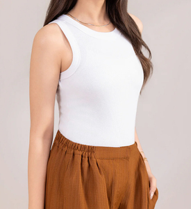Débardeur femme sur mesure, très tendance, délavé, élégant, léger, en tissu tricoté, pour la vente en ligne - Product Image 3