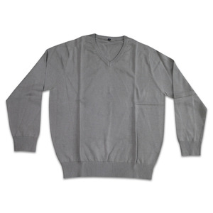 OEM Custom Nylon/<b>Acrylic</b> Breathable Quick Dry Plain White Cardigan Round Neck Men Winter - Product Image 4