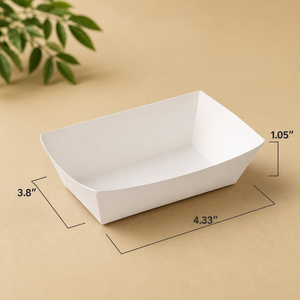Papier Kraft Rectangulaire Personnalisé Biodégradable Écologique Jetable de Qualité Commerciale pour Snacks, Frites et Nuggets de Poulet - Product Image 6