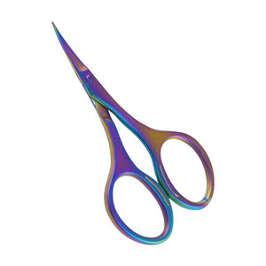 Tijeras para Cutículas Curvas de Acero Inoxidable, Ecológicas, Duraderas, con Hojas Afiladas, para Diestros, Manicura, Stahlmann Pro, Plegables - Product Image 1