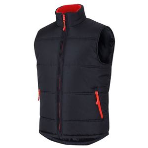 Chaleco Acolchado Sin Mangas Unisex Personalizado OEM, Cortavientos, Transpirable, con Relleno de Burbujas, Cierre de Cremallera, Venta al Por Mayor - Product Image 6