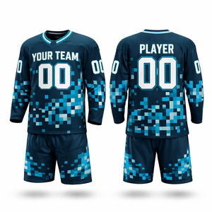 Conjuntos de Ropa Deportiva Personalizados con Logotipo Sublimado, Hechos a Mano, Jersey y Pantalón 100% Poliéster, Secado Rápido y Transpirable - Product Image 2