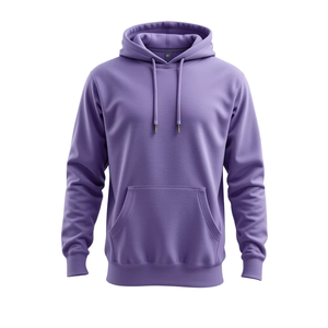 Sudadera con capucha de color sólido para hombre, corte regular, informal, con bolsillo de tela tejida, sudadera con capucha informal para hombre - Product Image 4