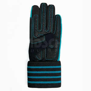 Breathable PU Sport Fitness Training Weightlifting Hand Grips Half Finger Wrist Wrap Gym <b>Gloves</b> for Men Women - Product Image 4