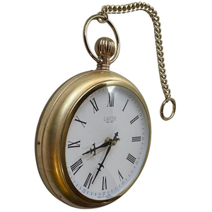 Good Quality Metal Pocket Watch Light Weight Design Best Timepiece Pendant Watch With Golden Finishing <b>Clock</b> Parts & Accessories - Product Image 1