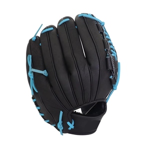 WARPRO INDUSTRY Blue <b>Baseball</b> <b>Glove</b> White Stitching Ball 12.5 Inch Knit Fabric Durable Lightweight Design Right-Handed Throw - Product Image 5