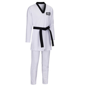 Uniformes de Taekwondo Profesionales de Nuevo Diseño, 100% Algodón, Secado Rápido, Transpirables, Personalizables, de Alta Calidad - Product Image 4