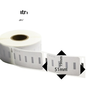 Tatrix 11355 LW-11355 LW11355 Noir sur Blanc étiquette imprimante Code À Barres Thermique Autocollant Étiquette D'adresse pour <span class=keywords><strong>Dymo</strong></span> LW450 Turbo - Product Image 1