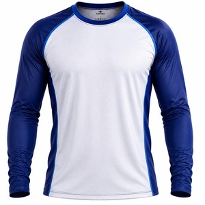 Chemises et hauts à manches courtes pour hommes, taille plus, col en V, tissu 100% polyester - Product Image 5