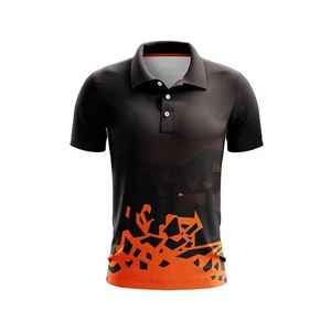 Polo Homme Robuste à Sublimation, Marque Privée, Haute Visibilité, Nouvelle Arrivée, Léger, Authentique, Tendance Actuelle pour Hommes - Product Image 2