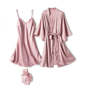 Ensemble de lingerie de nuit sexy en dentelle tissée pour femmes, pyjama deux pièces, doux, respirant, 100% coton - Product Image 5