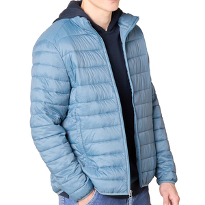 Chaqueta de hombre de tela premium para exteriores, a la moda, de buena calidad, con logo personalizado e impresión, chaqueta acolchada para hombre. - Product Image 5