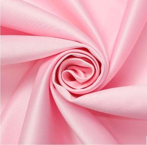 Tela de Satén de Calidad de Exportación, Ligera, Acabado Suave, Superficie Brillante, Tela de Poliéster para Decoración de Ropa y Uso en la Moda - Product Image 1