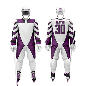 Uniforme de Hockey sobre Hielo para Adultos de Último Diseño, Transpirable, Sublimado, Servicio OEM Personalizado, Impresión Cómoda - Product Image 1
