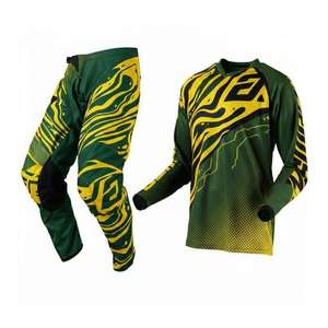 Conjunto de Jersey y Pantalones de Motocross, Ropa Deportiva Estampada Personalizada, % Poliéster, Resistente al Viento, Transpirable, Unisex, para Adultos - Product Image 5