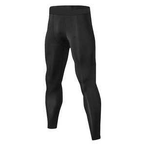 Wholesale Custom <b>Compression</b> Leggings Men Performance Activewear Tights Zipper Pocket Baselayer Sports Tights Leggings - Product Image 1