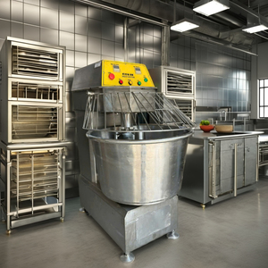 Mélangeur à pâte commercial de 25 kg, pétrin à spirale 380 V pour le pain, la pizza, les équipements de boulangerie - Product Image 1