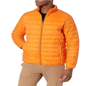 Nueva Chaqueta Acolchada de Nailon Casual Unisex con Logotipo Personalizado, Chaqueta de Plumón Gruesa para Invierno, Abrigo de Forro Polar para Exteriores - Product Image 4