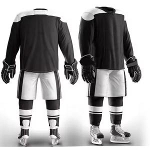 Uniforme de hockey sur glace personnalisé pour hommes et jeunes, matériau léger à séchage rapide pour l'entraînement et les tournois - Product Image 1