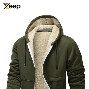 เสื้อฮู้ดลำลองผู้ชาย XEEP Customize รุ่น XC-MH-39 ทรงปกติ เสื้อแจ็คเก็ตสำหรับฝึกซ้อมฤดูหนาว ระบายอากาศได้ดี เหมาะสำหรับวิ่ง พิมพ์ลายด้านหน้า - Product Image 2