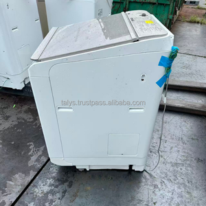 Lave-linge électrique à chargement par le haut d'occasion, double cuve, 4,6-5,5 kg, commande par micro-ordinateur, corps en plastique, usage domestique, couleur blanche - Product Image 4