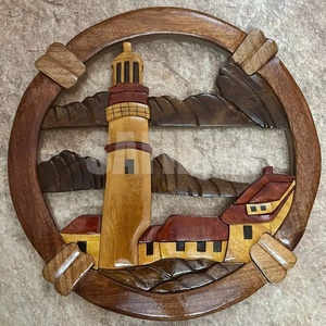 Wholesale Handmade Wooden Animal Shape <b>Wall</b> Hanging Custom Size Custom <b>Logo</b> Modern Wooden Plaques for Home Decoration - Product Image 3