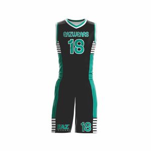 Uniforme de Baloncesto Sublimado Profesional, Conjunto de Camiseta Personalizada para Equipo, Ropa Deportiva Transpirable de Secado Rápido para Clubes y Escuelas - Product Image 3