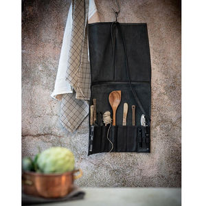 Elegantes Bolsas de Cuero para Cuchillos de Viaje con Sistema de Cierre Seguro y Múltiples Compartimentos - Product Image 6