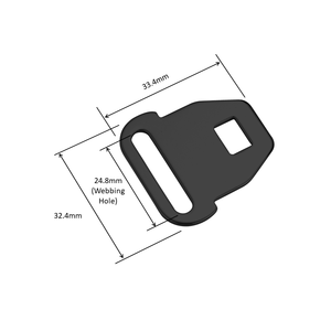 Assurance qualité Boucle en acier inoxydable renforcé Fermoir durable Fonction de verrouillage réglable pour badge d'identification - Product Image 4