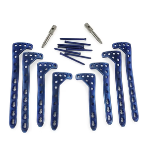 ชุดแผ่นยึดกระดูกหน้าแข้งส่วนใกล้ ขนาด 3.5 มม. คุณภาพพรีเมียม จำนวน 108 ชิ้น สำหรับสกรูขนาด 3.5 มม. อุปกรณ์ฝังในกระดูกสำหรับศัลยกรรมกระดูก ได้รับมาตรฐาน CE - Product Image 1
