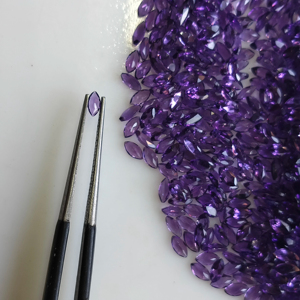 Ametista Natural Africana, Corte Marquesa de 4x2MM, Color Púrpura Intenso de la Mejor Calidad, Gema Suelta para Joyería, Gemas de Red Mountain - Product Image 4