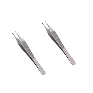 Pinzas Micro-Adson de potencia manual de calidad superior, pinza base, instrumentos quirúrgicos de acero inoxidable, de alta calidad, 2017 - Product Image 6