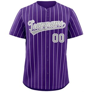 Maillots de baseball personnalisés en gros, imprimés numériquement, conception gratuite, tissu respirant à séchage rapide, 100 % polyester, coupe courte devant - Product Image 5