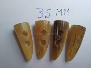 Boutons en corne de buffle et de bœuf naturels, faits à la main, pour vêtements et accessoires, à prix avantageux - Product Image 5